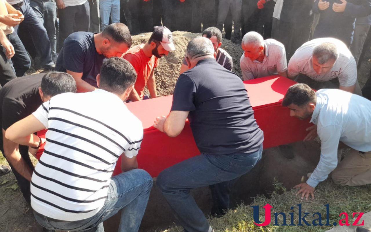 İtkin şəhid Natiq Kərimov dəfn edildi- FOTOLAR (YENİLƏNİB)